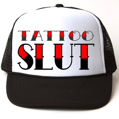 Tattoo slut truckers cap # 103