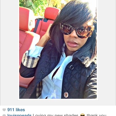 Oversize cateye sunnies