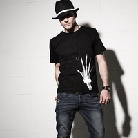 Black Skull Hand T-Shirt - Thumbnail 2