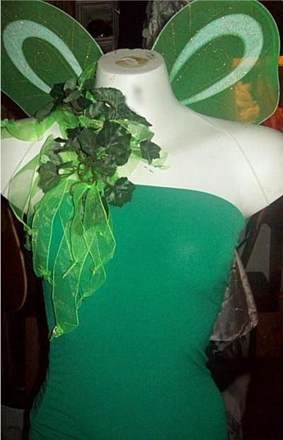 Tinkerbell costume-custom-dress,wings,wand