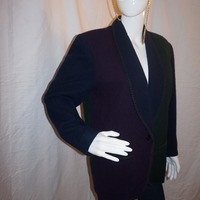 Vintage Options Purple Green Blazer Size S-M - Thumbnail 1