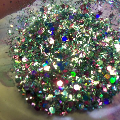Easter egg hunt glitter mix