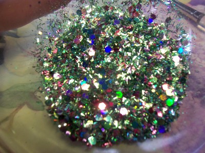 Easter egg hunt glitter mix