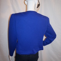 Vintage Leslie Fay Blue Top Size L  - Thumbnail 3