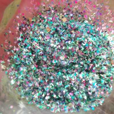 Spring garden glitter mix