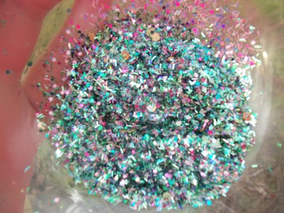 Spring garden glitter mix