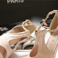 Ankle Buckle High Heels - Thumbnail 3