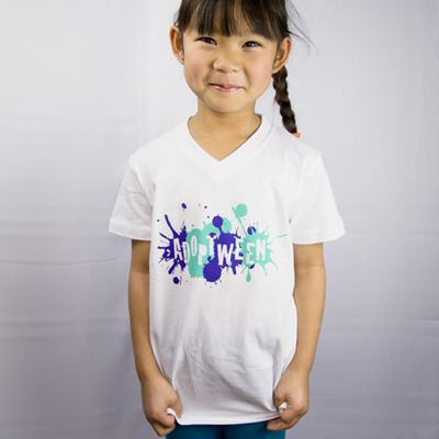Adoptween splash t-shirt