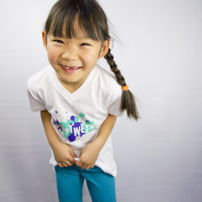 Adoptween splash t-shirt