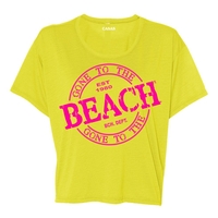 Gone To The Beach Boxy Beach Top # 725 - Thumbnail 1