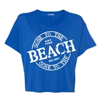 Gone To The Beach Boxy Beach Top # 725 - Thumbnail 2