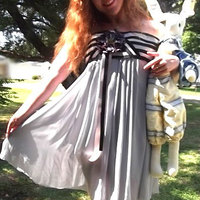 Alice's Teapot Dress, Teaparty Dress, Alice in Wonderland Custom - Thumbnail 2