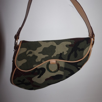 Vintage amanda smith army purse
