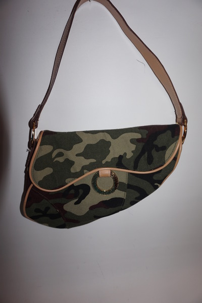 Vintage amanda smith army purse