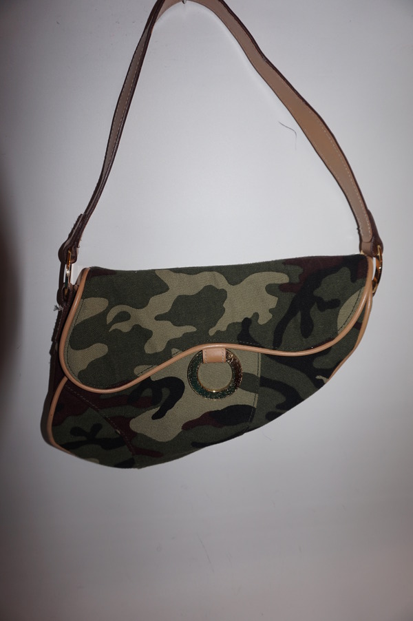 Vintage Amanda Smith Army Purse