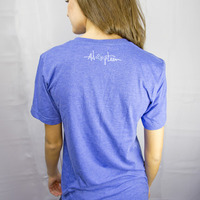 Everyone's Adopted T-shirt - Blue - Thumbnail 1