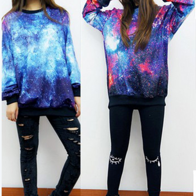 Galaxy loose sweater