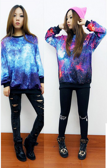 Galaxy Loose Sweater