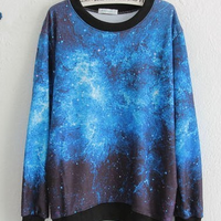 Galaxy Loose Sweater - Thumbnail 2