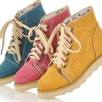 Leather Ankle Boots - Thumbnail 3