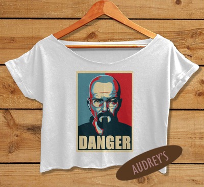 The Danger T-shirt Breaking Bad Crop Tee Heisenberg