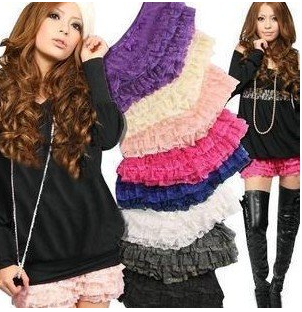 Lace Shorts Leggings