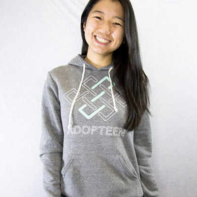 Basic logo hoodie - grey