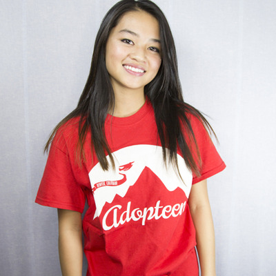 Denver, co adopteen t-shirt - red