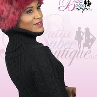 *Tabitha* turtleneck maxi dress  - Thumbnail 3