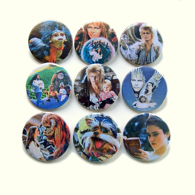 Labyrinth - pinback button, magnet or clip 1.5 inch (38mm)