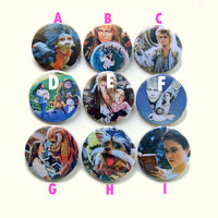 Labyrinth - pinback button, magnet or clip 1.5 Inch (38mm) - Thumbnail 1