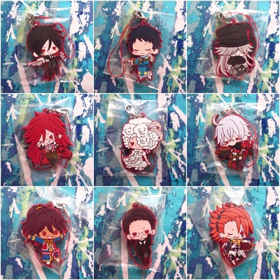 Kuroshitsuji / Black Butler Rubber Strap - Ciel Phantomhive / Sebastian Michaelis / Undertaker / Grell / Lau / Joker / Snake / Doll / William -