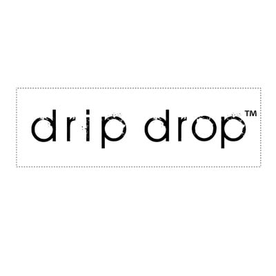 Drip drop stickers