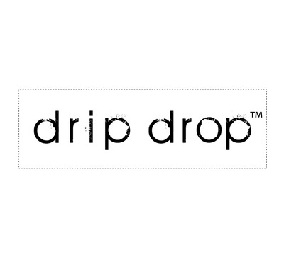 Drip drop stickers