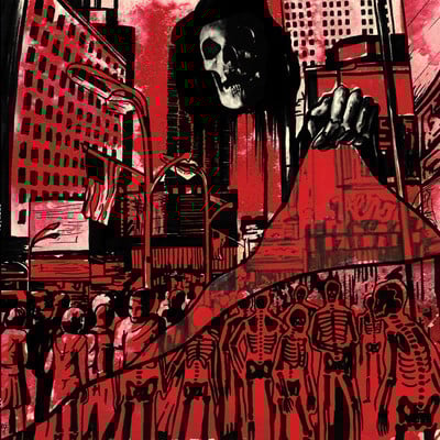 Skemäta "s/t" 12" lp (sorry state) 