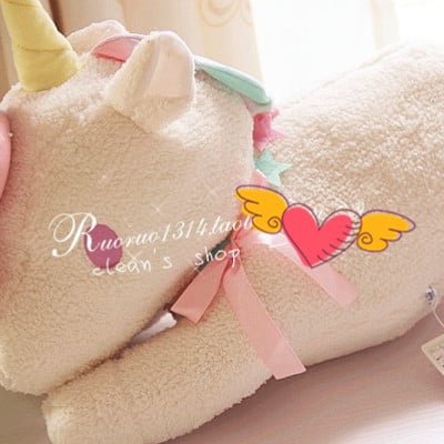 Unicorn horse plush doll