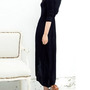 Fashion Cotton Asymmetrical Maxi Plain Womens Dresses 023-150114015-2