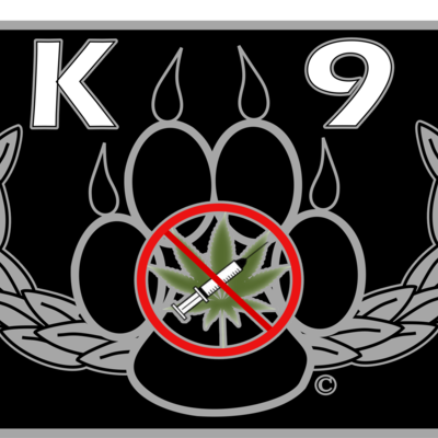 Alpha drug detection k9 vinyl patches - Thumbnail 4