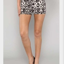 Geo Print Shorts