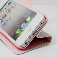 iPhone 5 3D Girl Leather Wallet Case  - Thumbnail 2