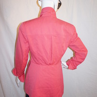 Vintage Pink Double Button Blazer Size Size S-M - Thumbnail 4