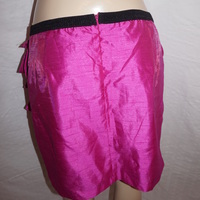 Vintage Fumblin Gee Pink Ruffle Skirt Size L - Thumbnail 3