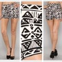 Geo Print Shorts-3