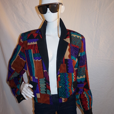 Vintage vital elements aztec print jacket size xl