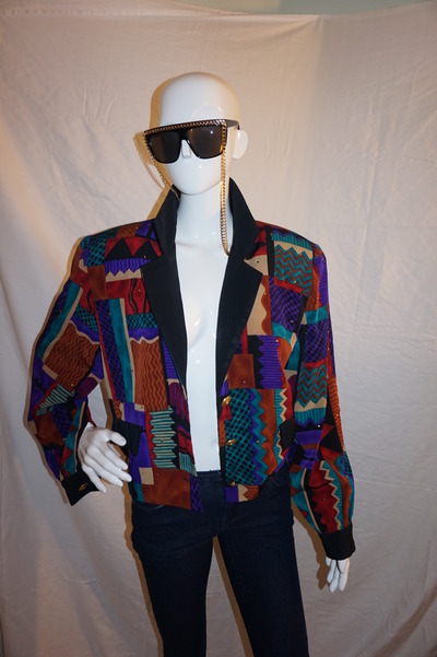 Vintage vital elements aztec print jacket size xl