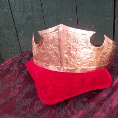 Princess crown-sleeping beauty costume crown--faeryspell creations - Thumbnail 1
