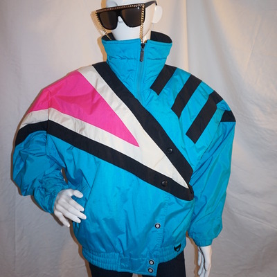 Vintage tyrolia blue puff jacket size xl