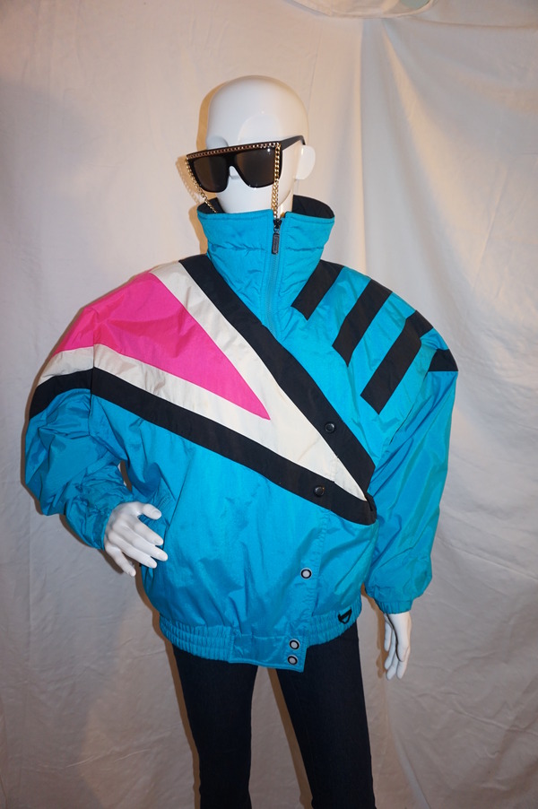 Vintage Tyrolia Blue Puff Jacket Size XL