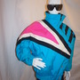 Vintage Tyrolia Blue Puff Jacket Size XL-1
