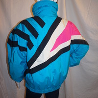 Vintage Tyrolia Blue Puff Jacket Size XL - Thumbnail 3